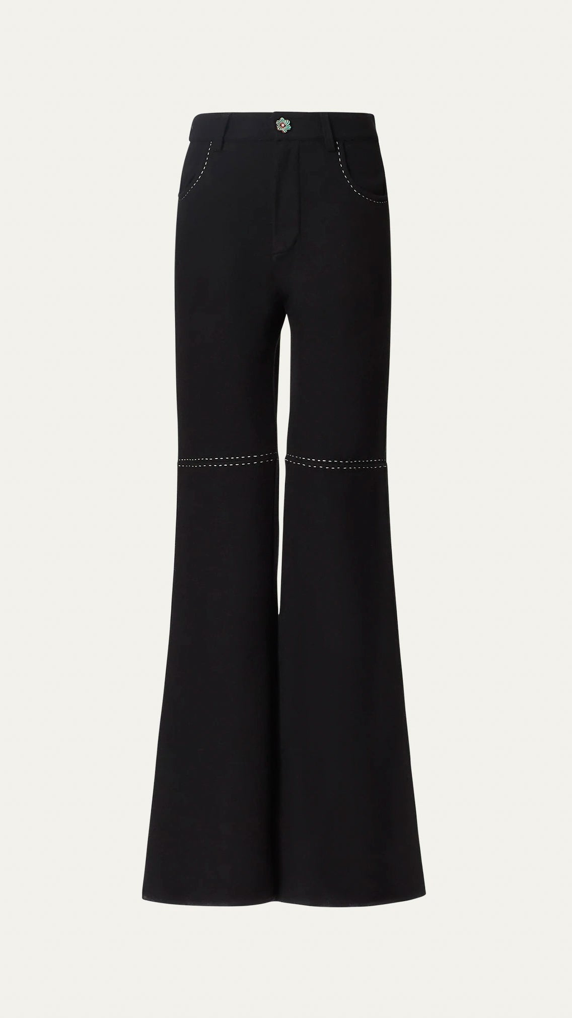 Alix of Bohemia Bunny Onyx Wool Pant