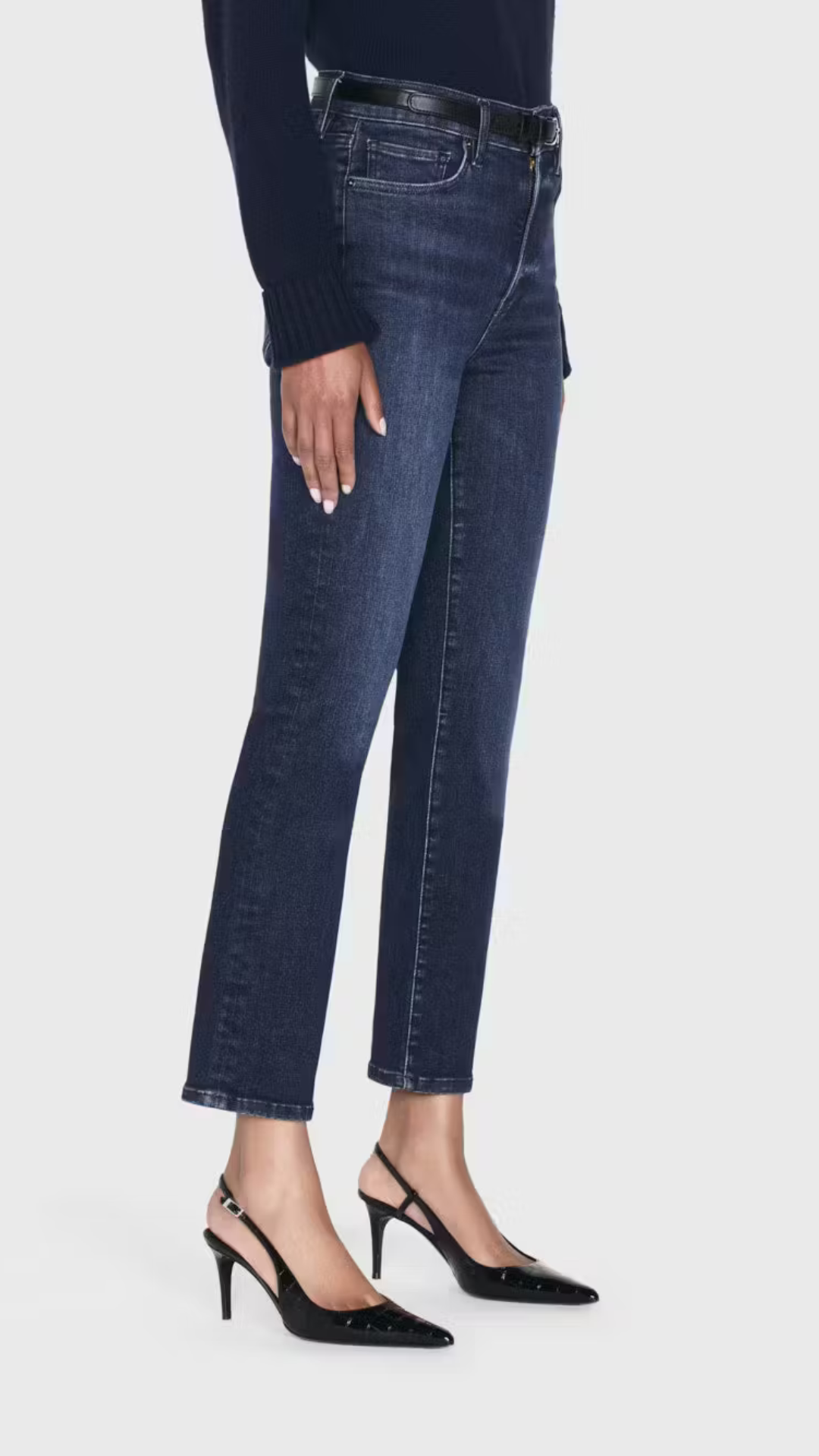 FRAME Le High Straight Jean